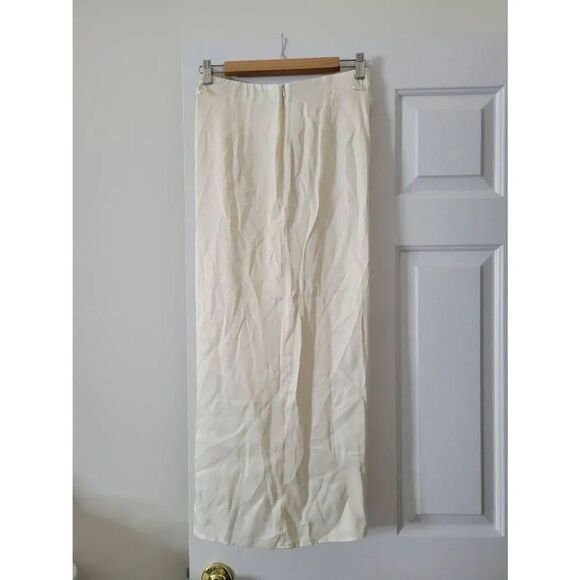 Zara mid length skirts cream S NWT - Picture 10 of 12